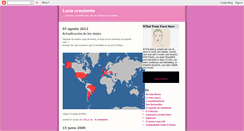 Desktop Screenshot of lunacreciente.blogspot.com