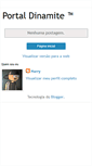 Mobile Screenshot of portaldinamite.blogspot.com