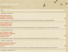 Tablet Screenshot of oxfordpatristics.blogspot.com