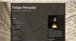 Desktop Screenshot of felipepensador.blogspot.com