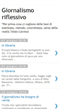 Mobile Screenshot of giornalismoriflessivo.blogspot.com
