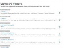 Tablet Screenshot of giornalismoriflessivo.blogspot.com