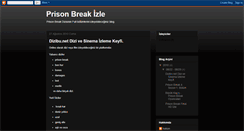 Desktop Screenshot of izleprisonbreak.blogspot.com