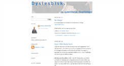 Desktop Screenshot of dyslesbisk.blogspot.com