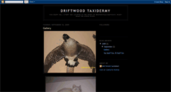 Desktop Screenshot of driftwoodtaxidermyky.blogspot.com