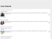 Tablet Screenshot of celavalente.blogspot.com