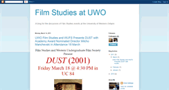 Desktop Screenshot of filmstudiesatuwo.blogspot.com