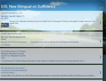 Tablet Screenshot of eisnewbilingual.blogspot.com