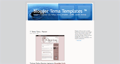 Desktop Screenshot of bloggertema2.blogspot.com