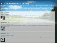 Tablet Screenshot of annaschildrensboutiqueblog.blogspot.com