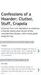 Mobile Screenshot of confessionsofahoarder.blogspot.com