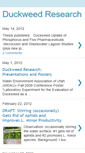 Mobile Screenshot of duckweedresearch.blogspot.com