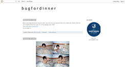 Desktop Screenshot of bugfordinner.blogspot.com