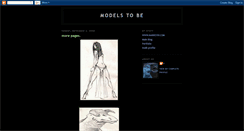 Desktop Screenshot of modelstobe.blogspot.com