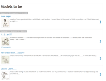 Tablet Screenshot of modelstobe.blogspot.com