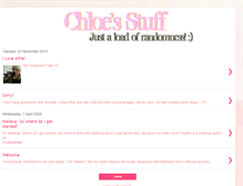 Tablet Screenshot of chloesmakeupgoodness.blogspot.com