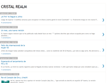 Tablet Screenshot of cristalrealm.blogspot.com