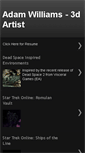 Mobile Screenshot of adamw3d.blogspot.com