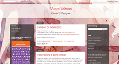 Desktop Screenshot of marcovaltriani.blogspot.com