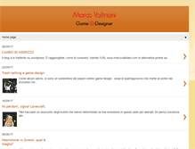 Tablet Screenshot of marcovaltriani.blogspot.com