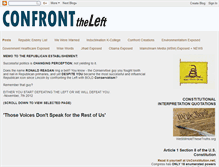 Tablet Screenshot of confronttheleft.blogspot.com