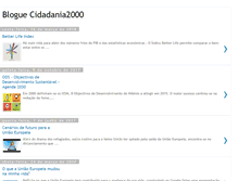 Tablet Screenshot of cidadania2000.blogspot.com