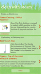 Mobile Screenshot of clean-with-steam.blogspot.com