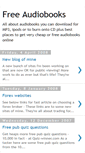 Mobile Screenshot of free-audiobooks.blogspot.com