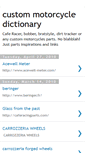 Mobile Screenshot of custommotorcycledictionary.blogspot.com