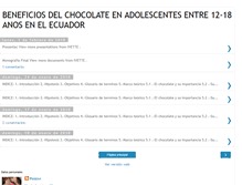 Tablet Screenshot of beneficioschocoivi.blogspot.com