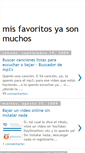 Mobile Screenshot of misfavoritosyasonmuchos.blogspot.com