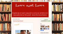 Desktop Screenshot of eva-homesweethome.blogspot.com