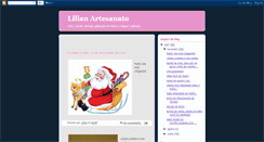 Desktop Screenshot of lilianartesanato.blogspot.com