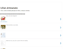 Tablet Screenshot of lilianartesanato.blogspot.com