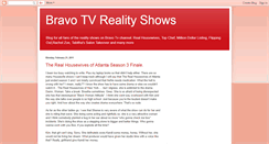 Desktop Screenshot of bravotvrealityshows.blogspot.com