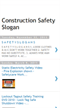Mobile Screenshot of constructionsafetyslogan.blogspot.com