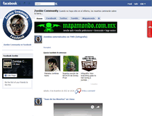 Tablet Screenshot of comunidadzombie.blogspot.com