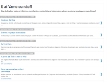 Tablet Screenshot of eaivamosounao.blogspot.com