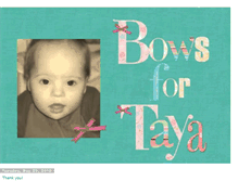 Tablet Screenshot of bowsfortaya.blogspot.com