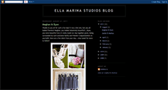 Desktop Screenshot of ellamarinastudios.blogspot.com