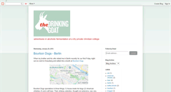 Desktop Screenshot of drinkinggoat.blogspot.com