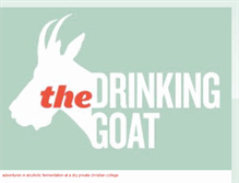 Tablet Screenshot of drinkinggoat.blogspot.com