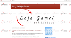 Desktop Screenshot of lojagamel.blogspot.com