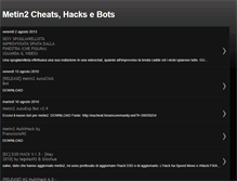 Tablet Screenshot of metin2cheatsandbot.blogspot.com