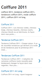Mobile Screenshot of coiffure-2011.blogspot.com