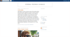 Desktop Screenshot of cerropedrogomez.blogspot.com