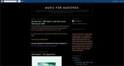Desktop Screenshot of muiscformaestros.blogspot.com