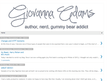 Tablet Screenshot of giovannaadams.blogspot.com