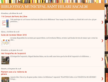 Tablet Screenshot of bibliotecashs.blogspot.com