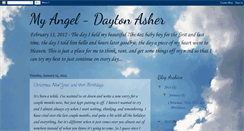 Desktop Screenshot of myangeldaytonasher.blogspot.com